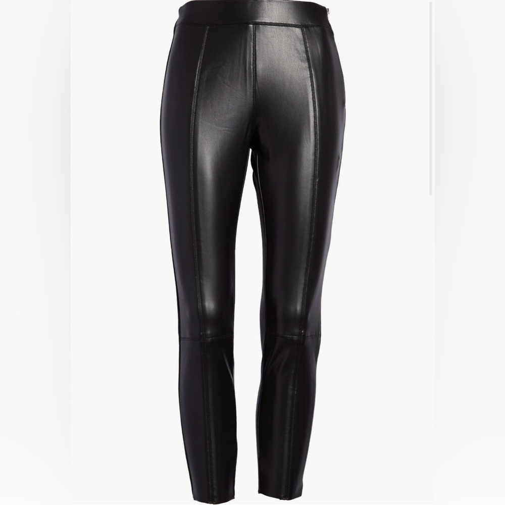 Topshop Sara Faux Leather Leggings (petite) size 2US